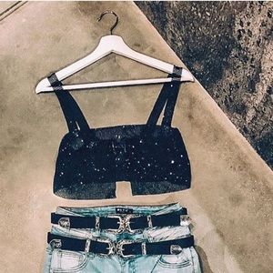 SETA Apparel Chainmail Mini Crop Top